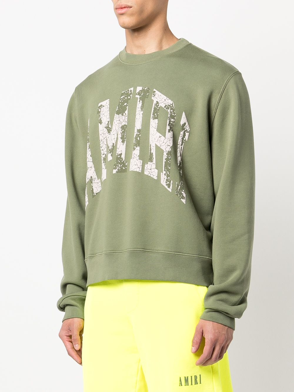 AMIRI distressed logo-print sweatshirt - Image 3