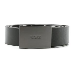 Louis Vuitton engraved-logo buckle leather belt