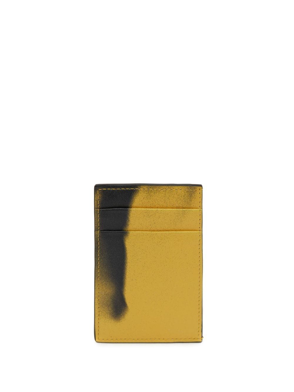 Alexander McQueen graffiti-print leather cardholder - Image 2