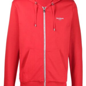 Balmain  logo-lettering hoodie