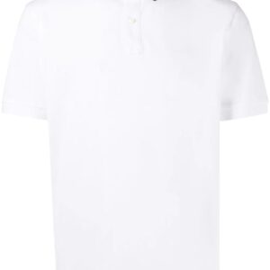 BOSS  embossed-logo cotton polo shirt