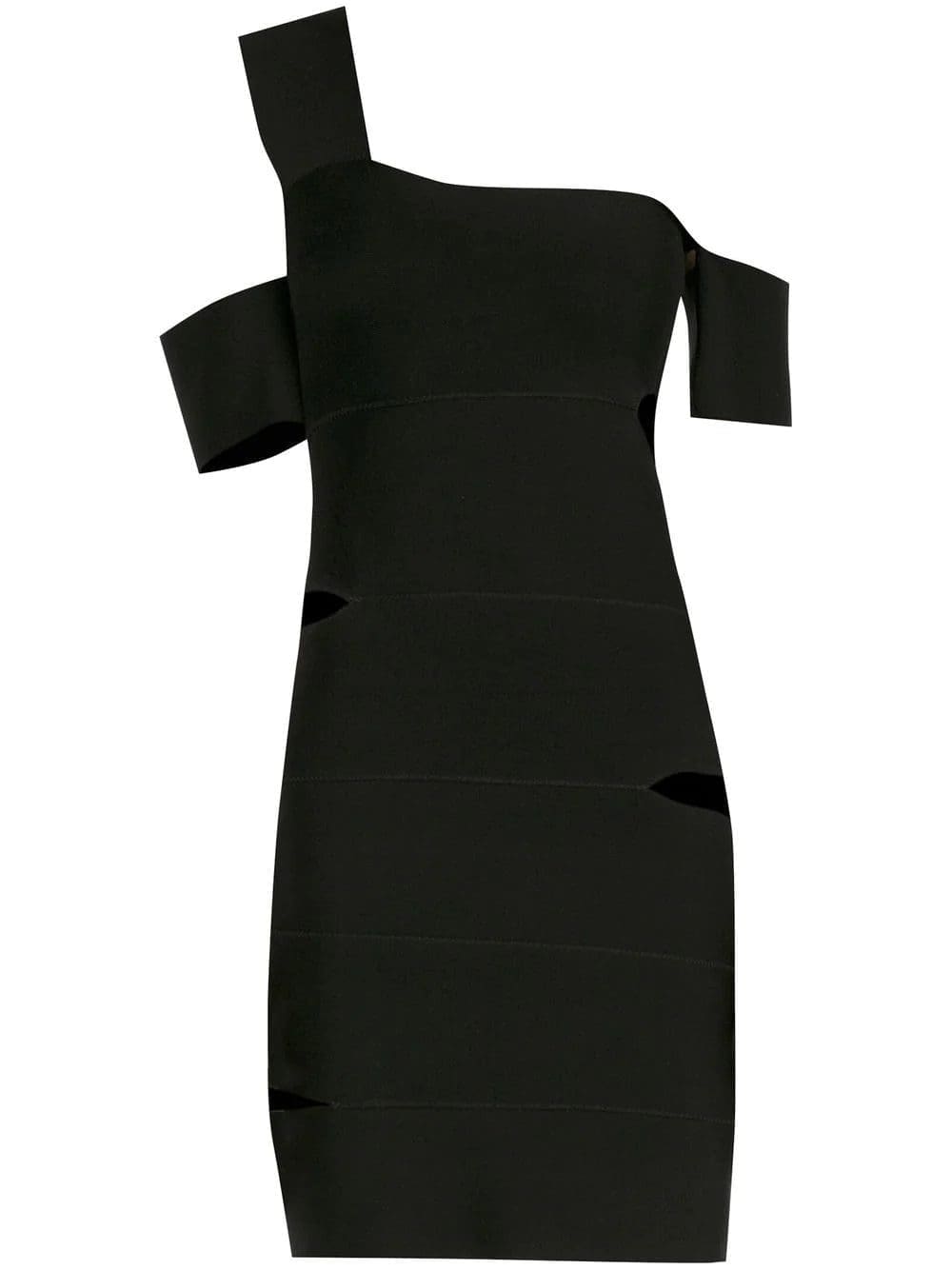 Alexander McQueen cut-out detail mini dress
