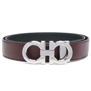 Ferragamo Gancini reversible leather belt