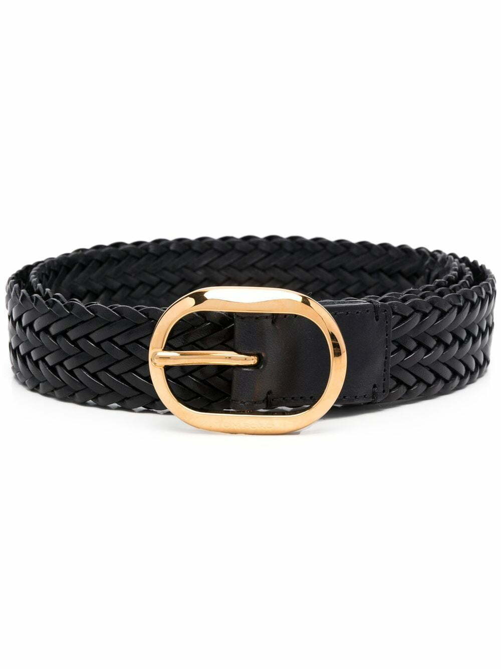 Tom Ford adjustable interwoven-design belt