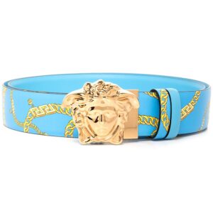 Versace Medusa chain-link print belt