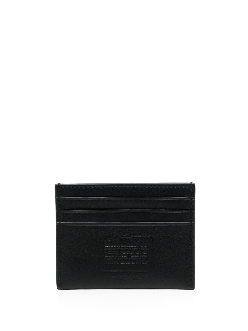 Coach logo-stamp leather cardholder - Image 3