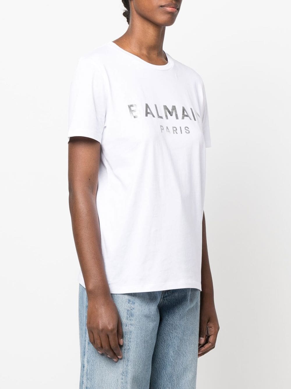 Balmain logo-print short-sleeve T-shirt - Image 3