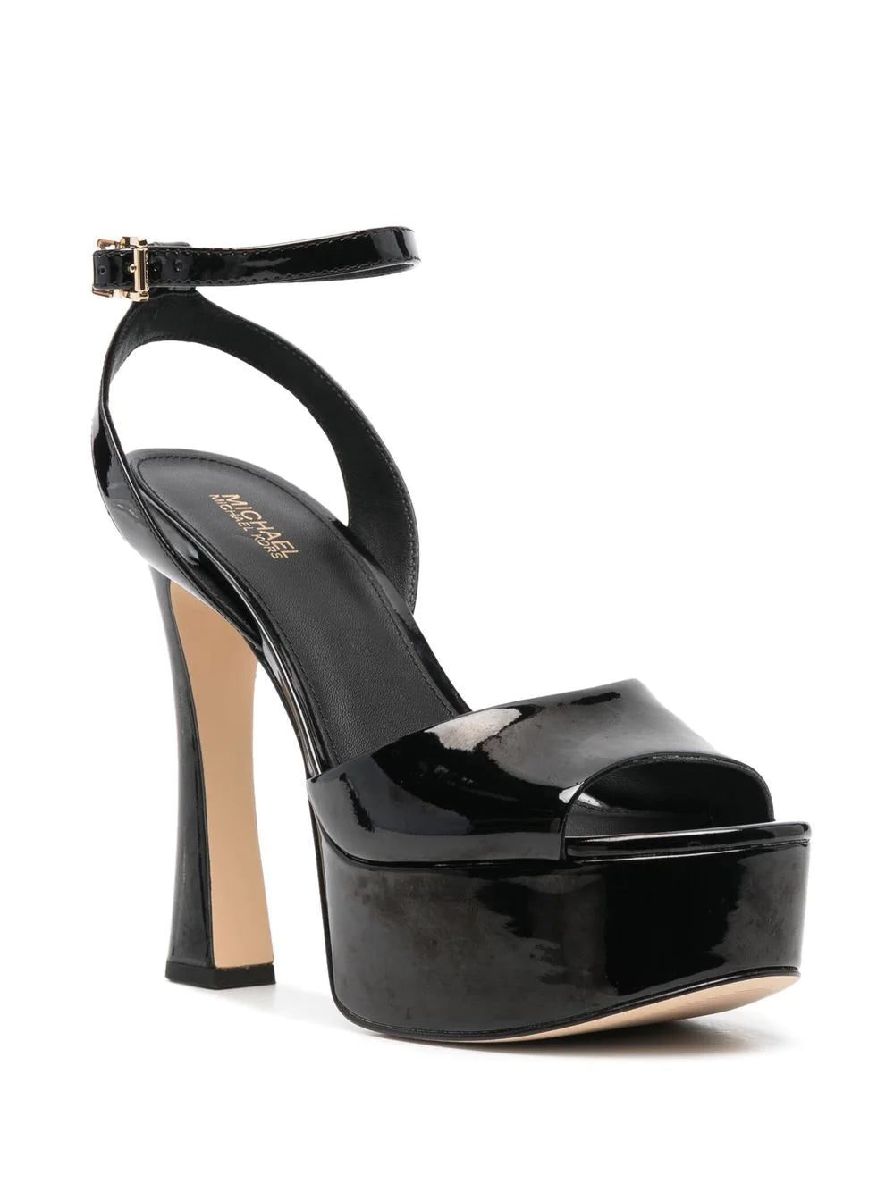 Michael Michael Kors Jenson patent-leather sandals - Image 2