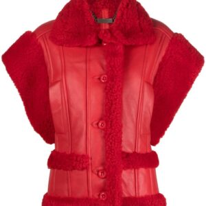 Philipp Plein  Gothic Plein buttoned shearling vest