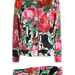 Philipp Plein  floral-print tracksuit set