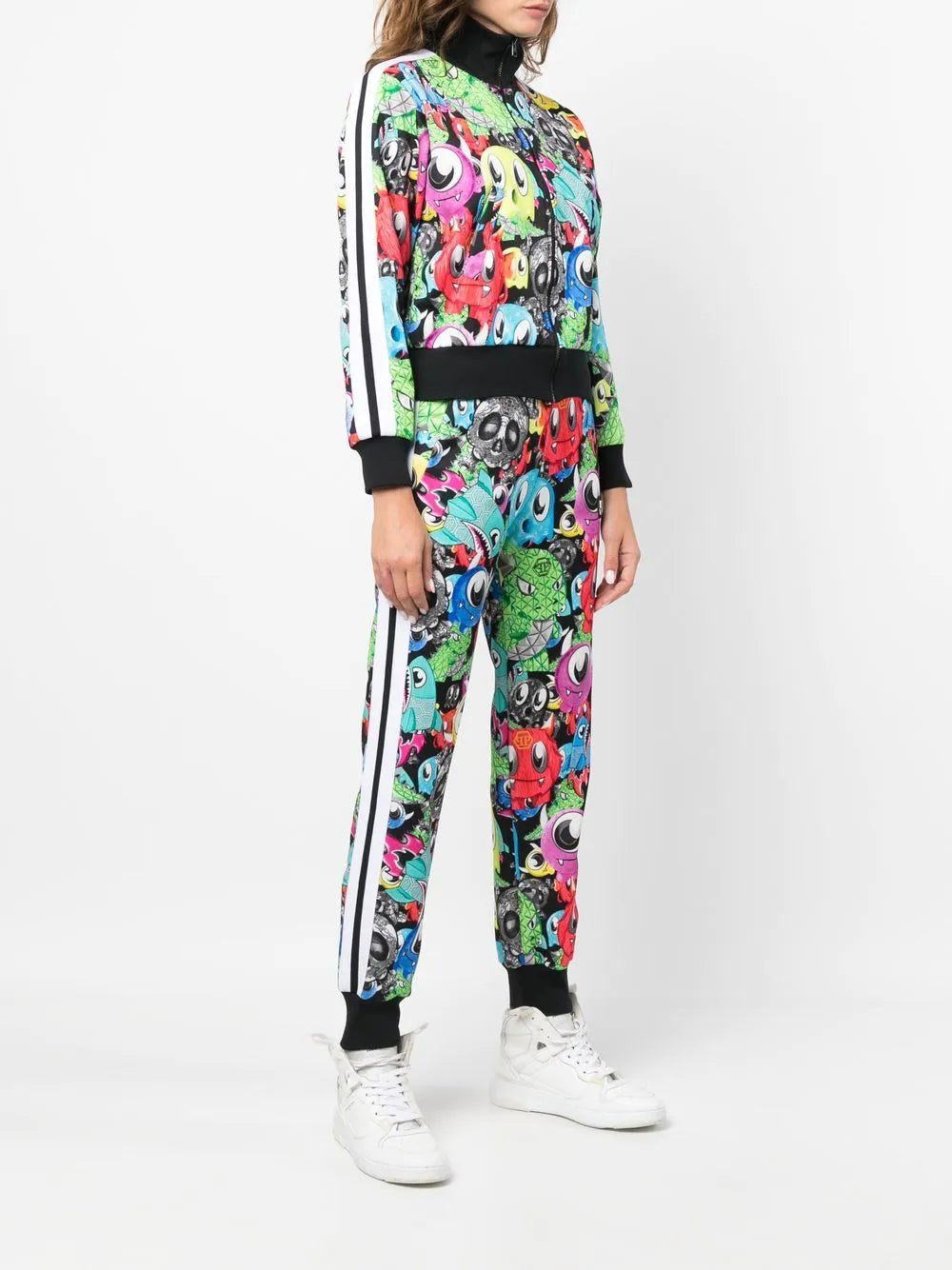 Philipp Plein Monsters graphic-print tracksuit-set - Image 3