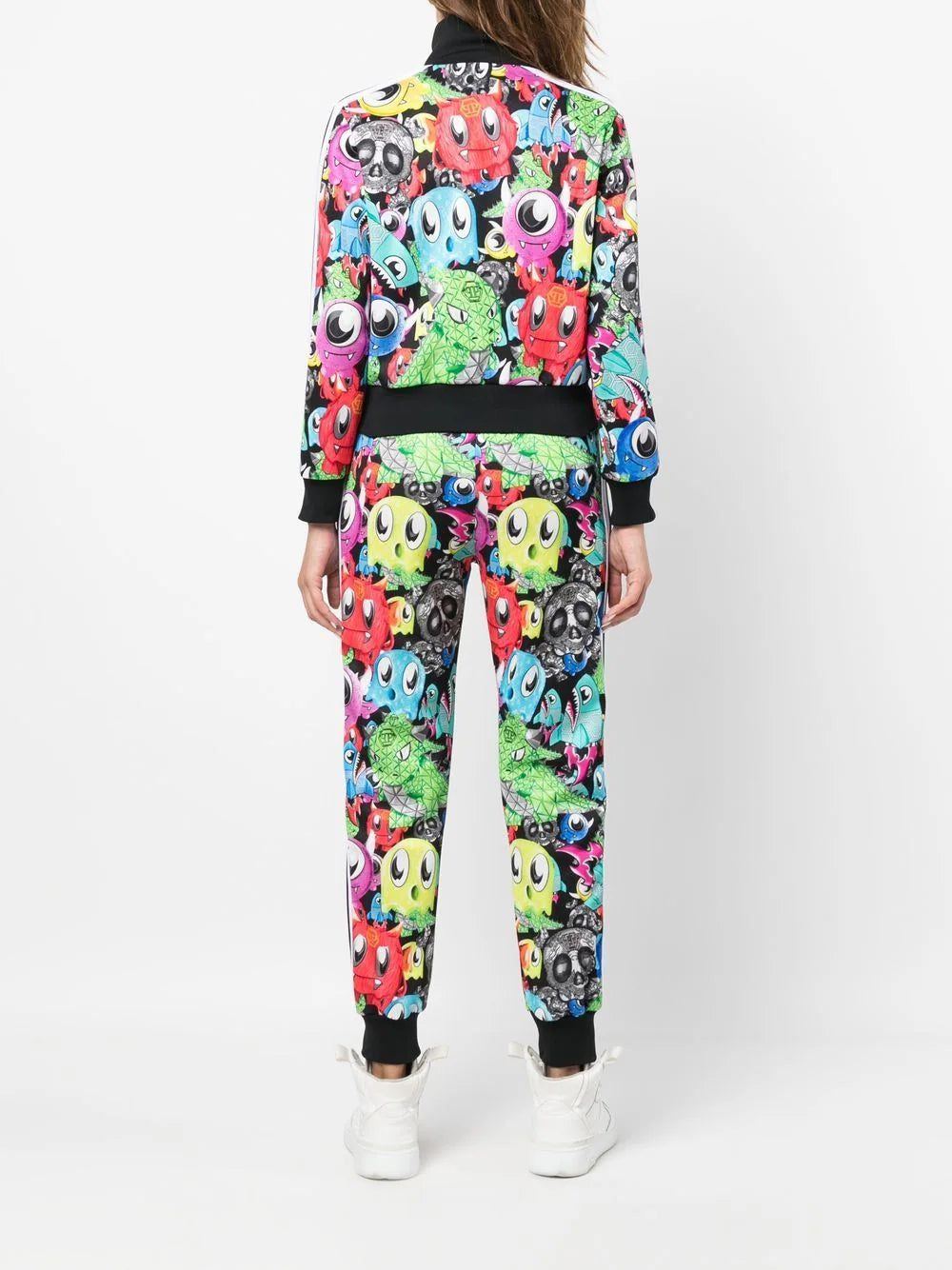 Philipp Plein Monsters graphic-print tracksuit-set - Image 4