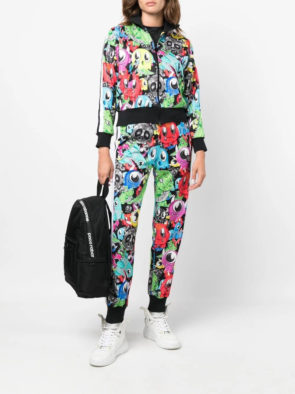 Philipp Plein Monsters graphic-print tracksuit-set - Image 2