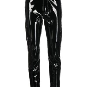 Philipp Plein Super-High waisted biker trousers