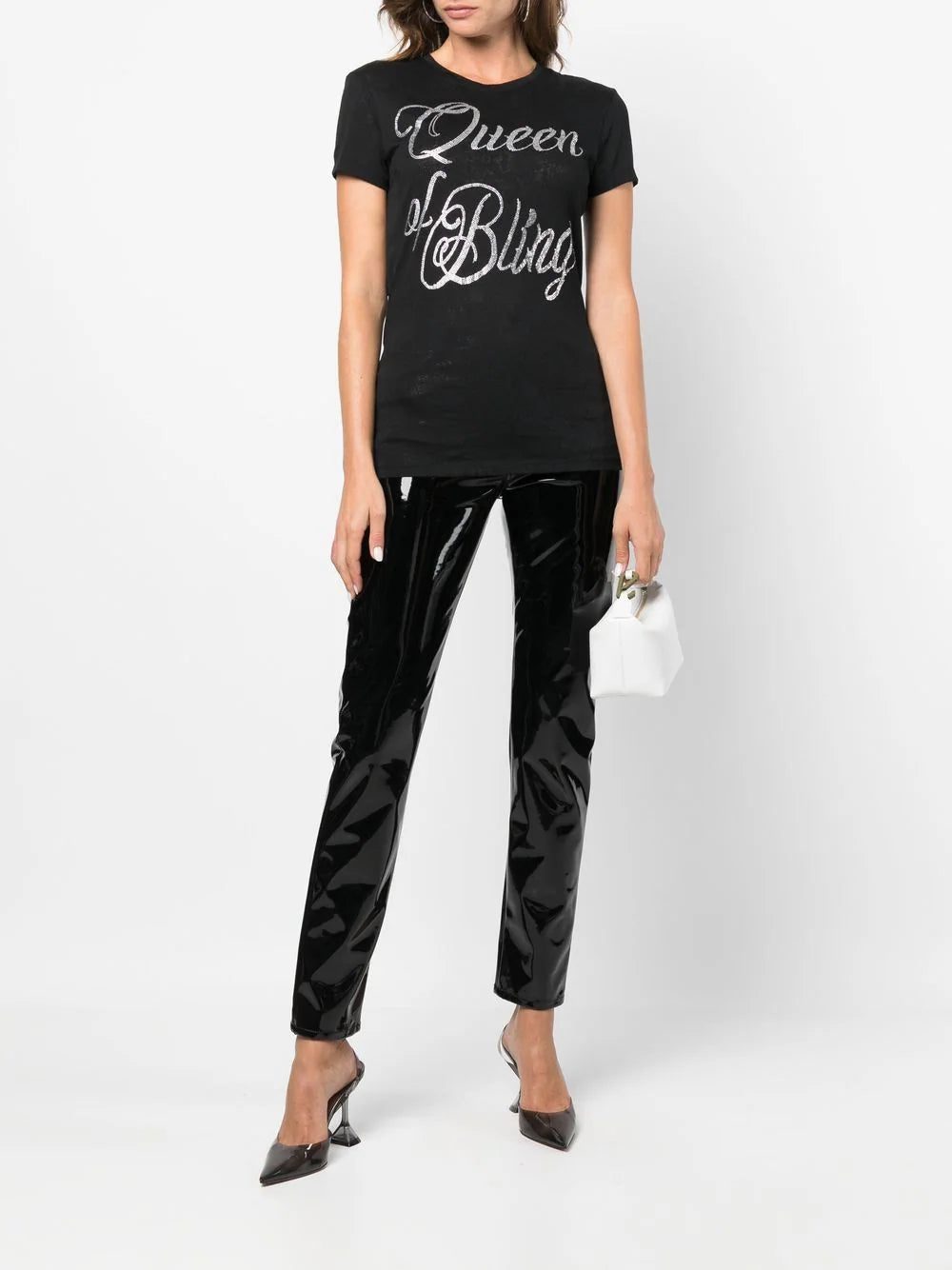 Philipp Plein Super-High waisted biker trousers - Image 2