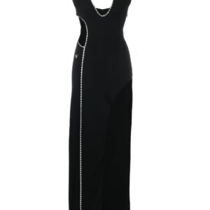Philipp Plein embellished sleeveless maxi dress