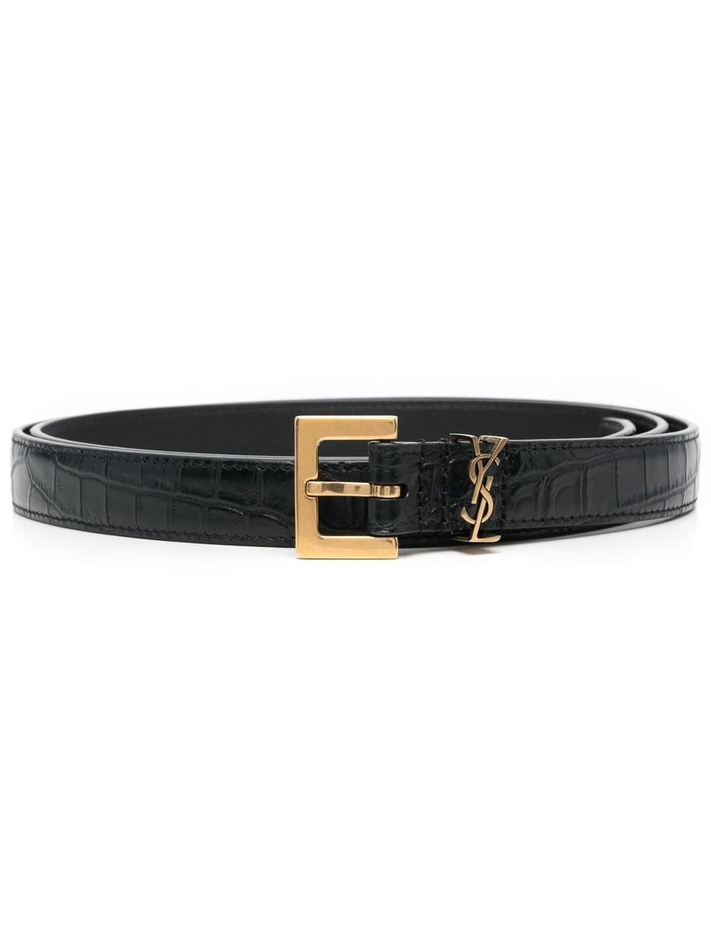 Louis Vuitton embossed 20mm buckle-fastening belt
