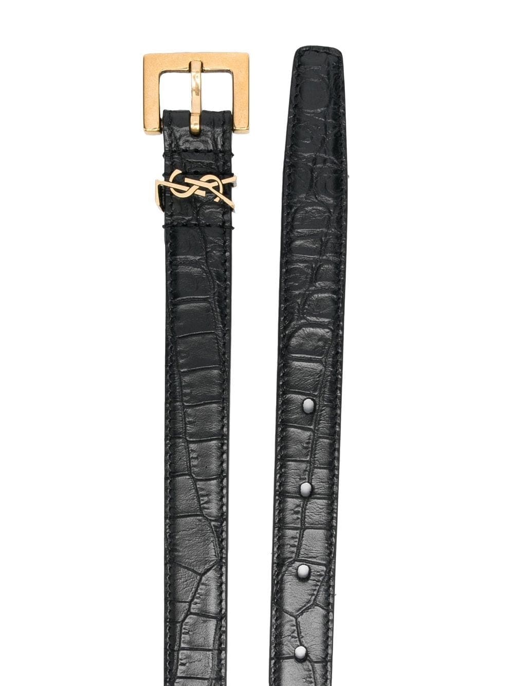 Louis Vuitton embossed 20mm buckle-fastening belt - Image 2