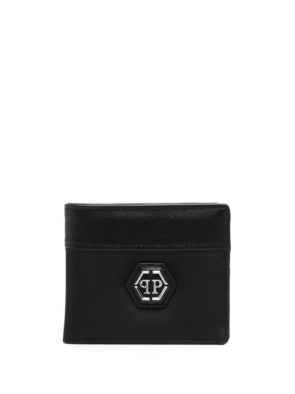 Philipp Plein Hexagon-plaque bifold wallet