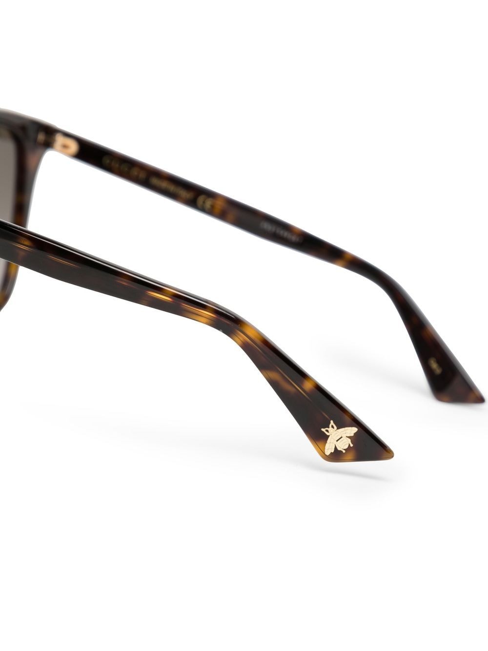 Gucci Eyewear tortoiseshell square-frame sunglasses - Image 3