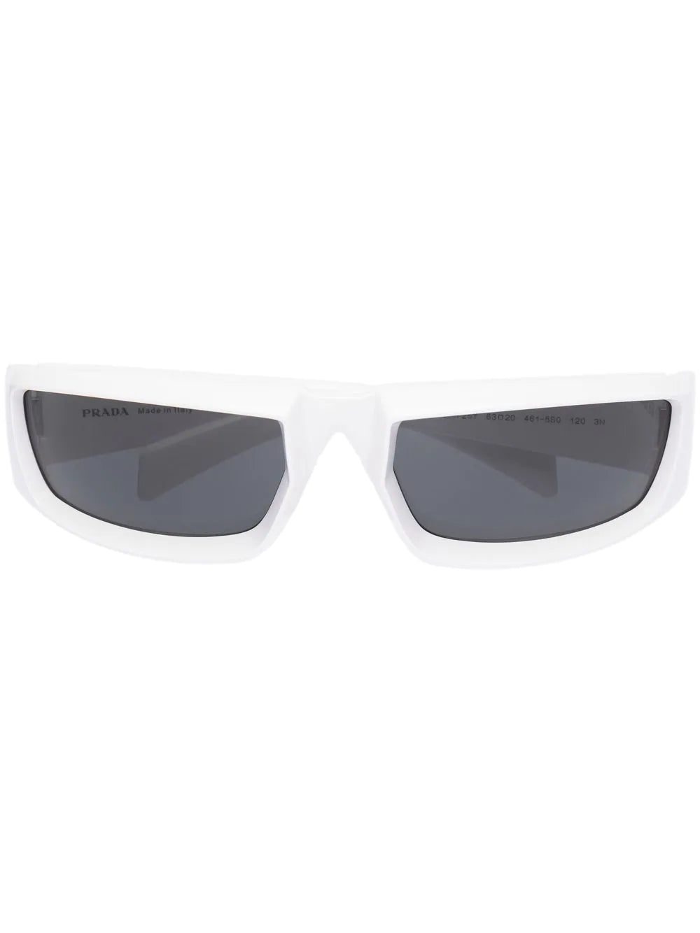 Prada logo square-frame sunglasses