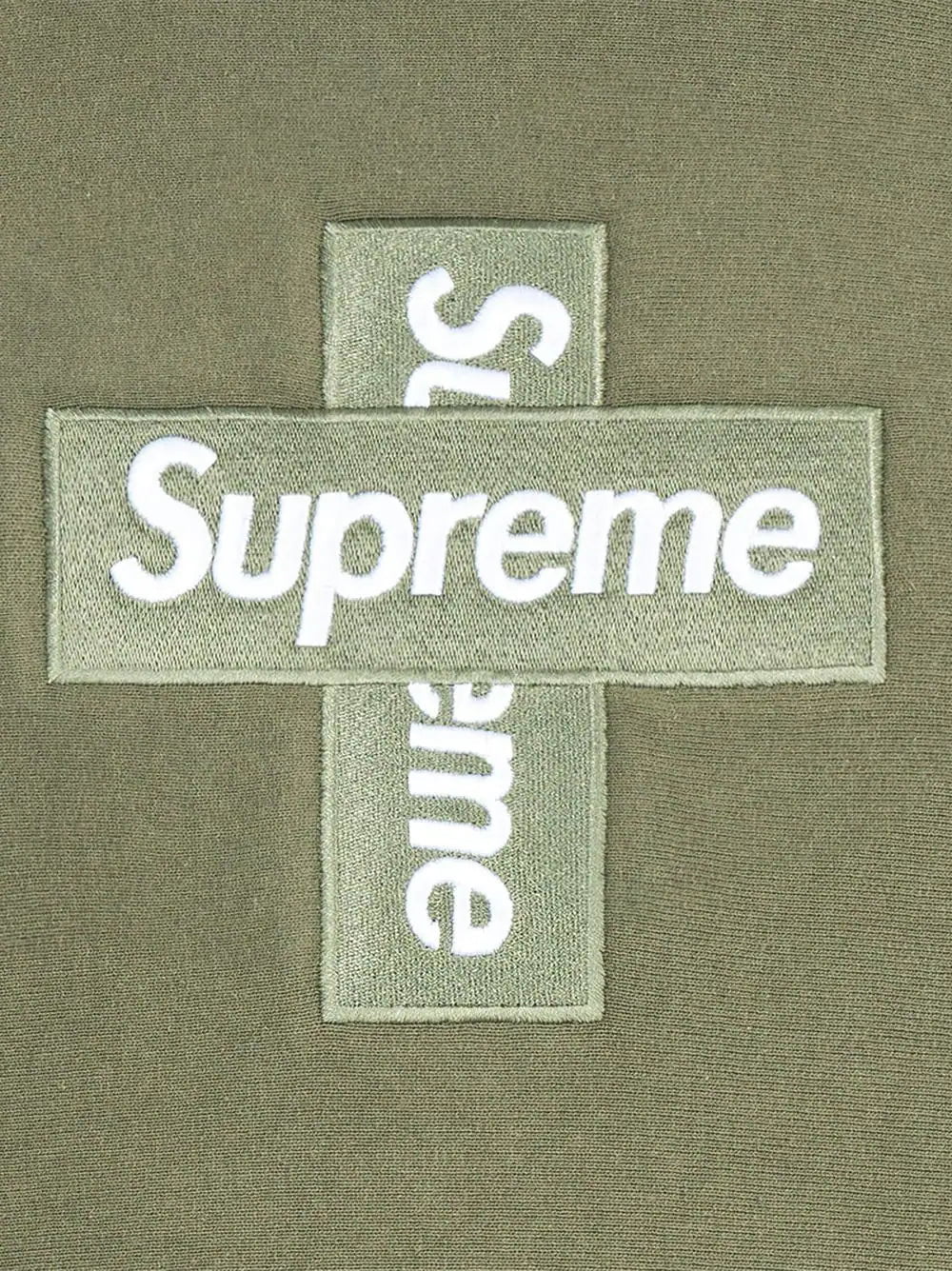 Supreme cross box logo hoodie - Image 2