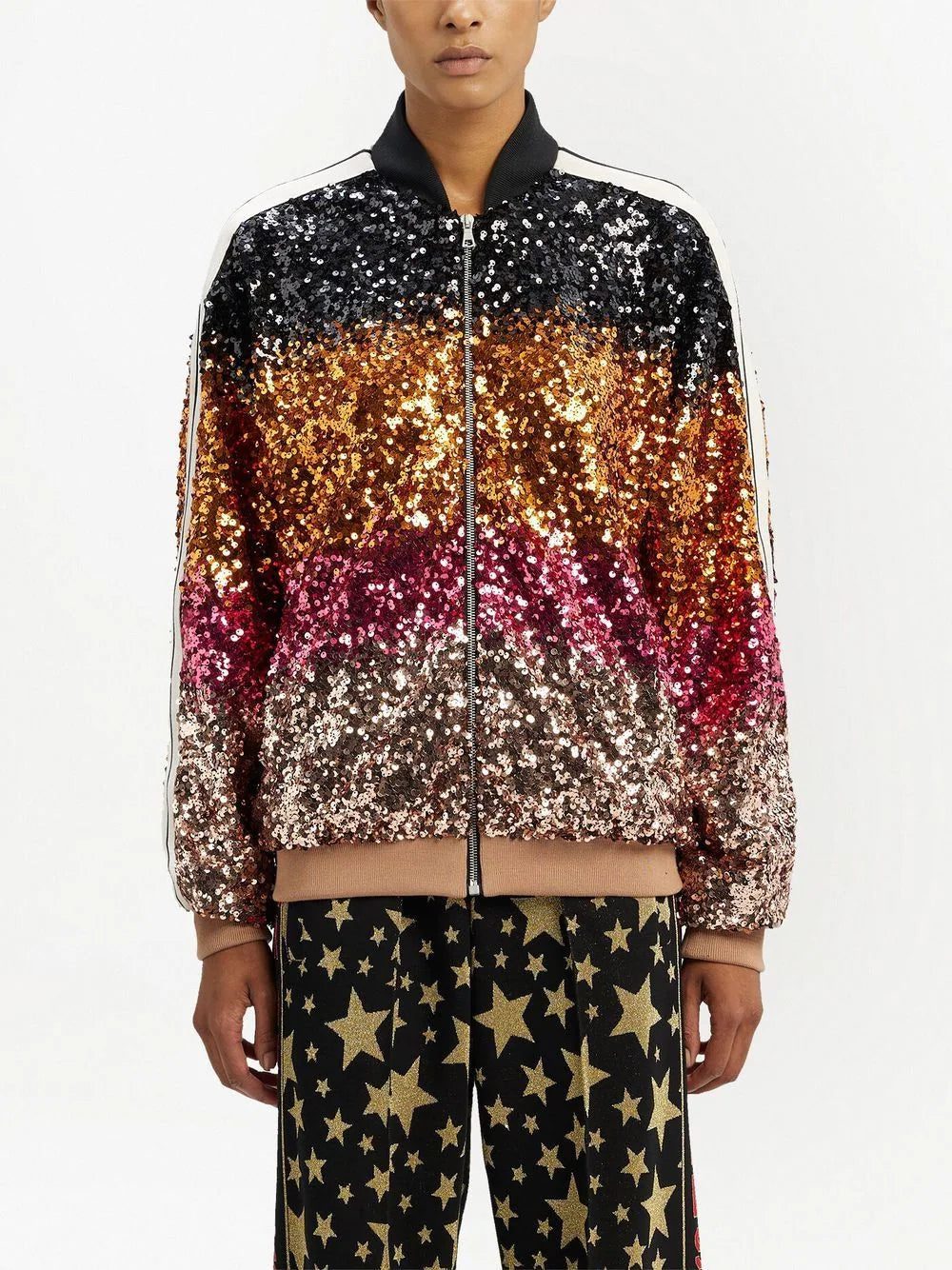 Palm Angels show sequins bomber jacket - Image 3