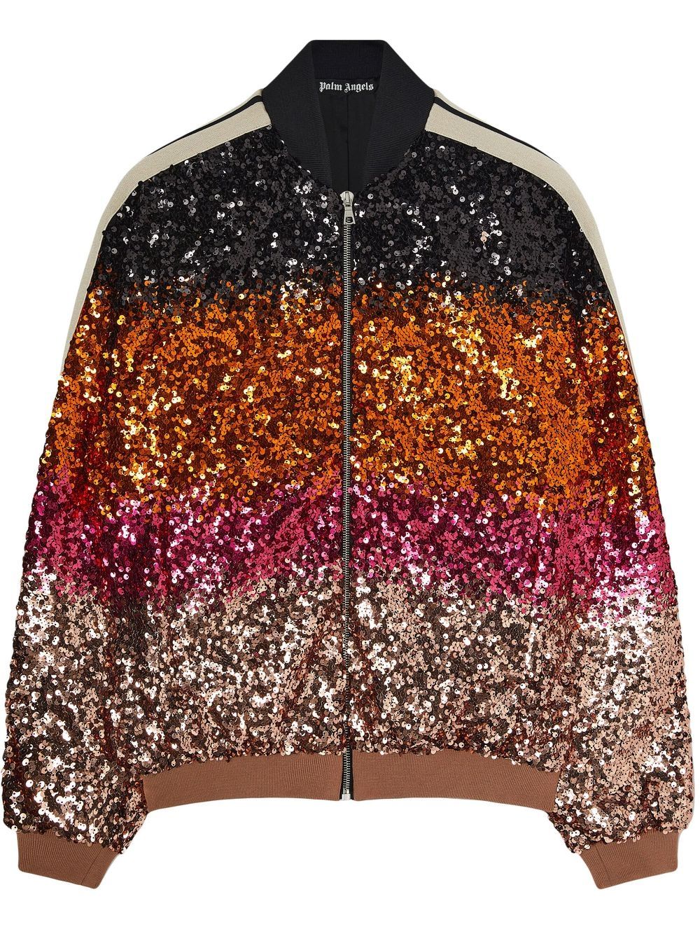Palm Angels show sequins bomber jacket