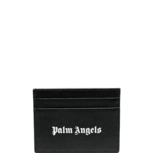 Palm Angels Gothic logo-print cardholder