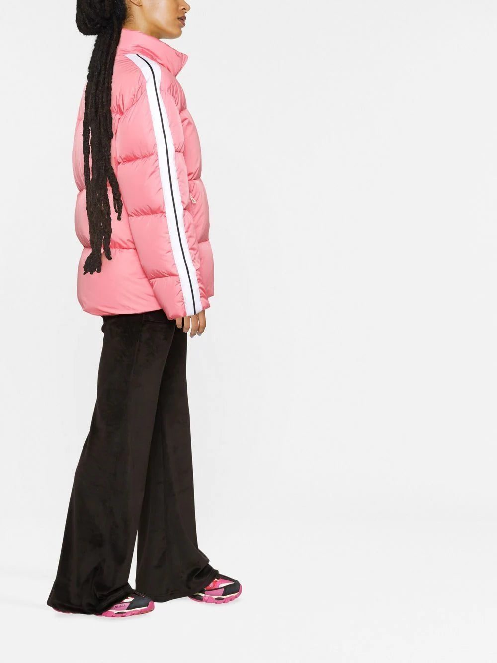 Palm Angels side-stripe puffer jacket - Image 3