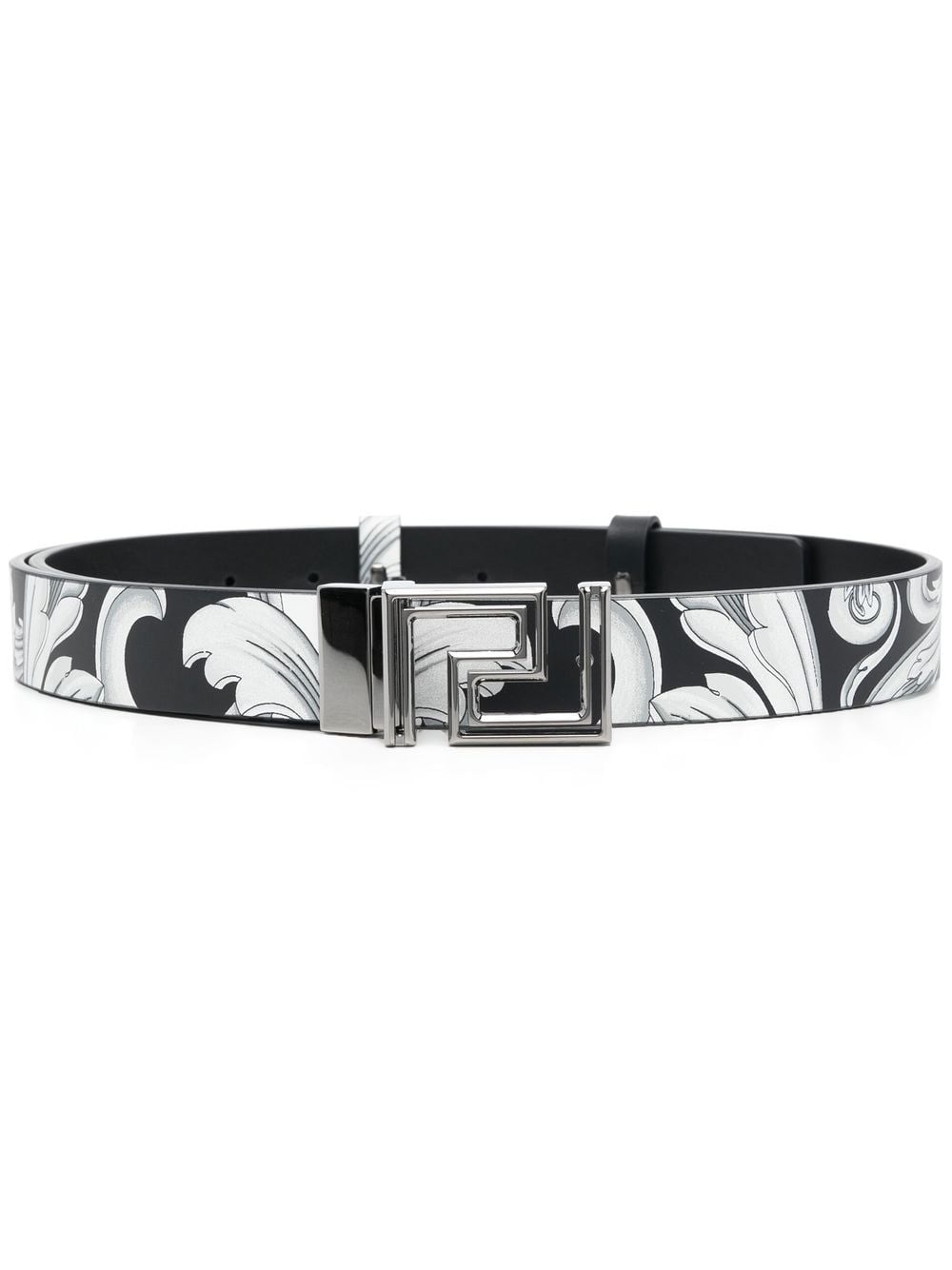 Versace graphic-print belt
