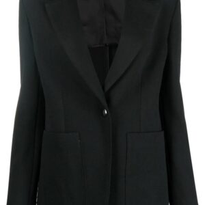 Palm Angels  side stripes single-breasted blazer