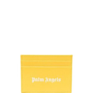 Palm Angels Gothic logo-print cardholder