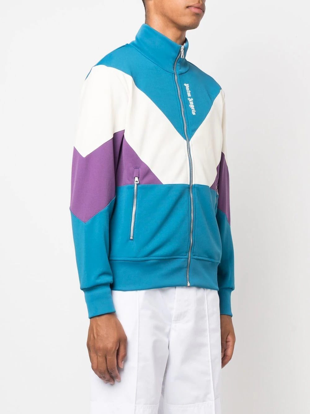 Palm Angels colour-block track jacket - Image 3