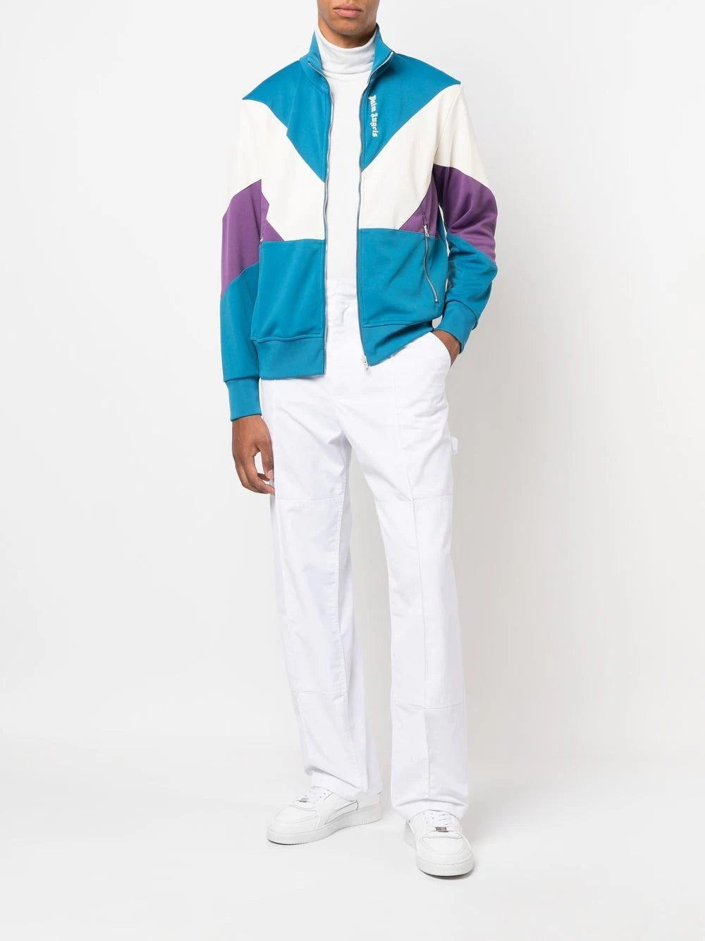 Palm Angels colour-block track jacket - Image 2