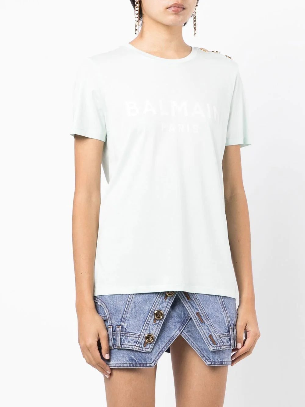 Balmain logo-print T-shirt - Image 3
