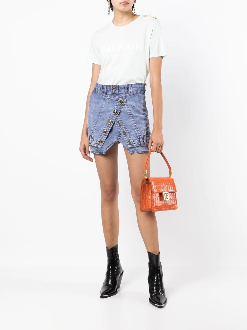 Balmain logo-print T-shirt - Image 2