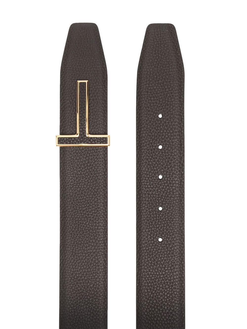 Tom Ford T-buckle leather belt - Image 2