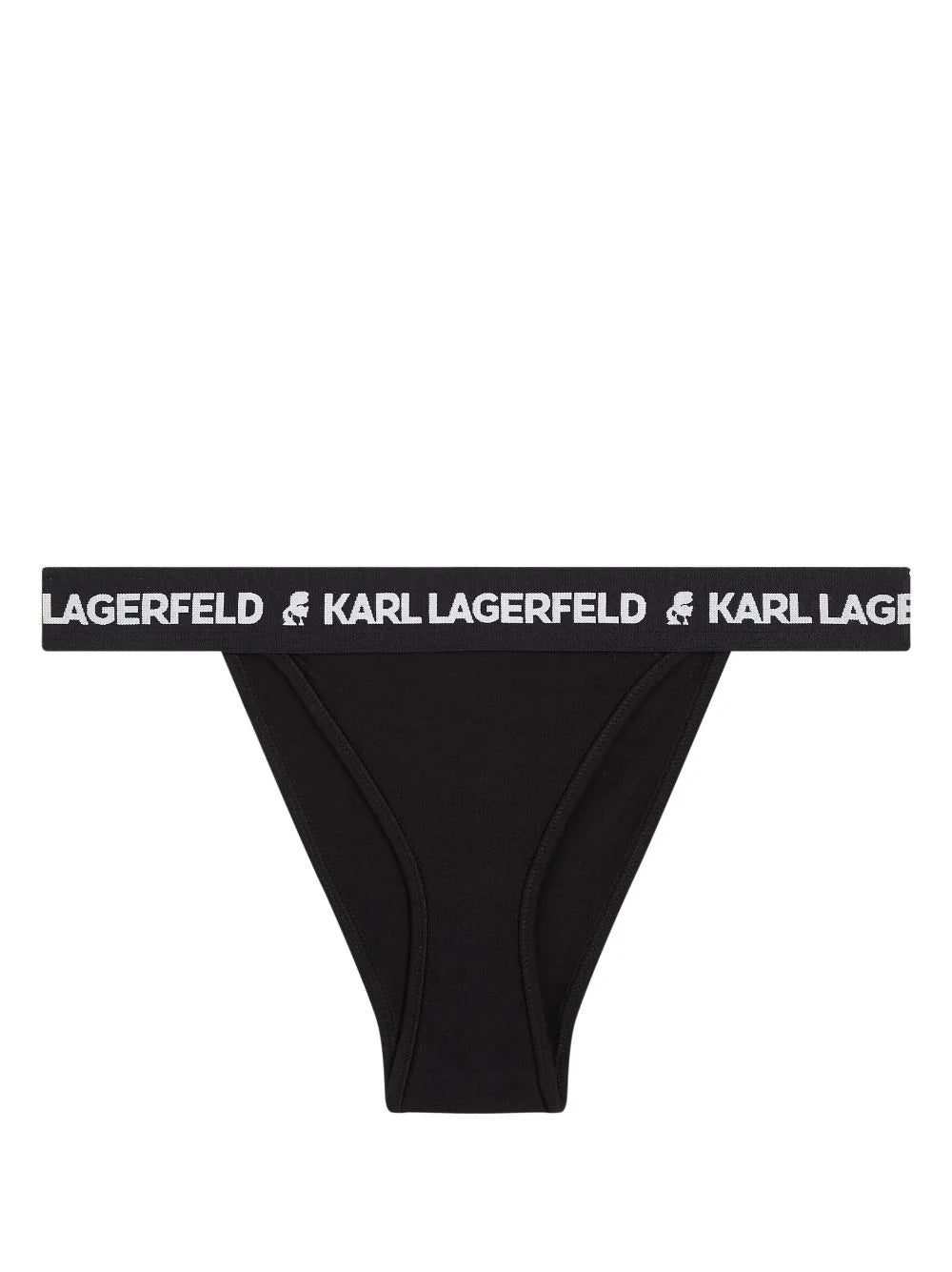 Karl Lagerfeld logo-waistband Brazilian briefs
