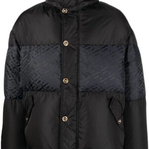 Versace La Greca puffer jacket