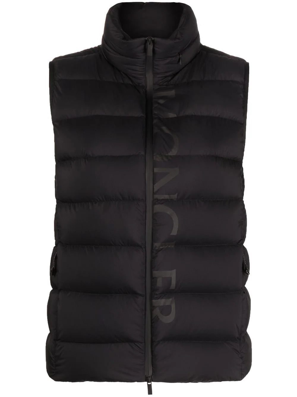 Moncler logo-print padded gilet