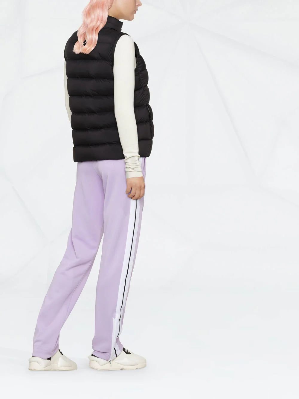 Moncler logo-print padded gilet - Image 4