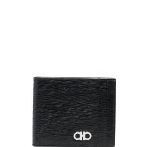 Ferragamo Gancini plaque wallet