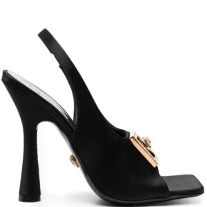 Versace medusa-plaque slingback sandals