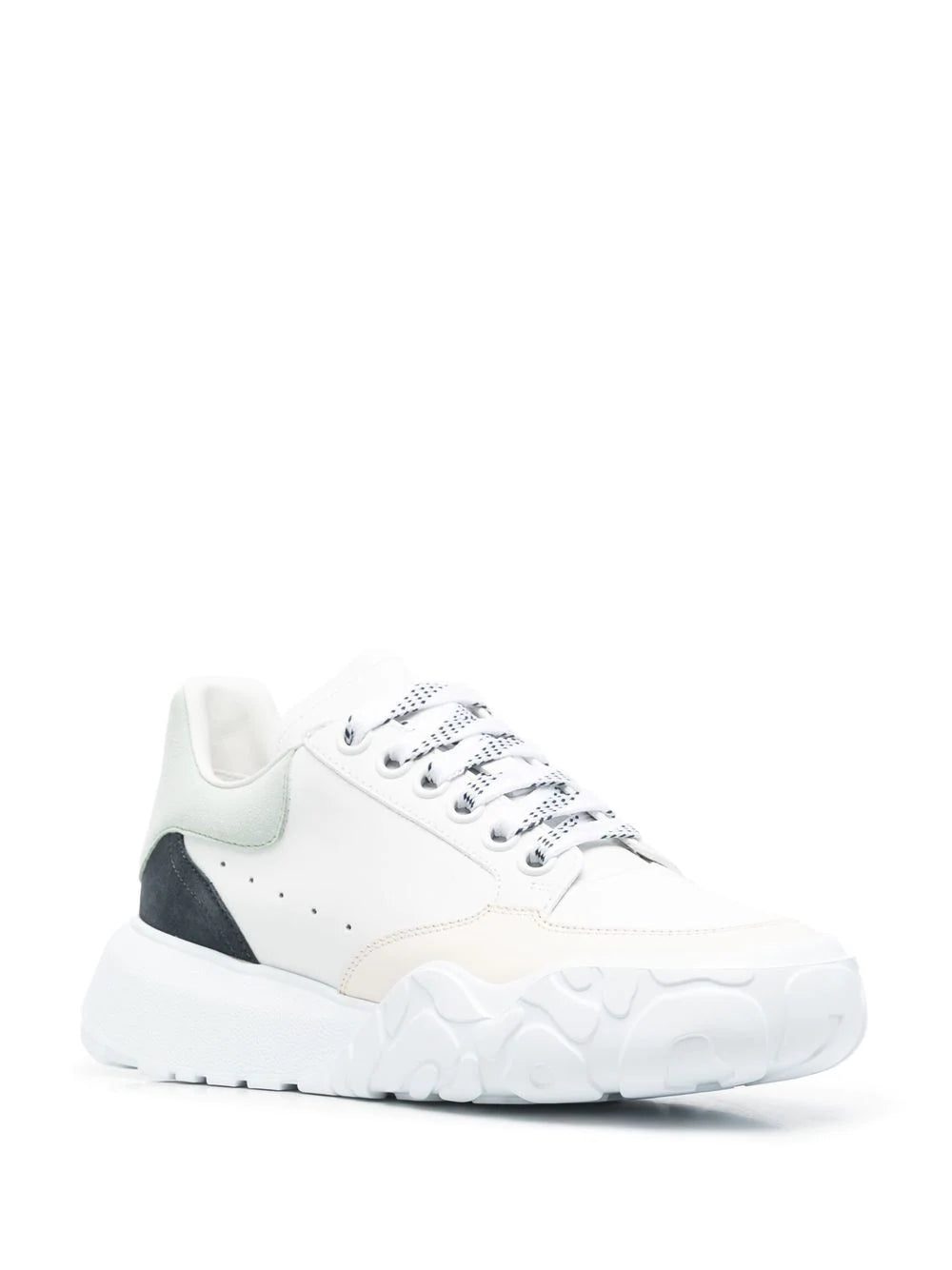 Alexander Mcqueen Court colour-block sneakers - Image 2