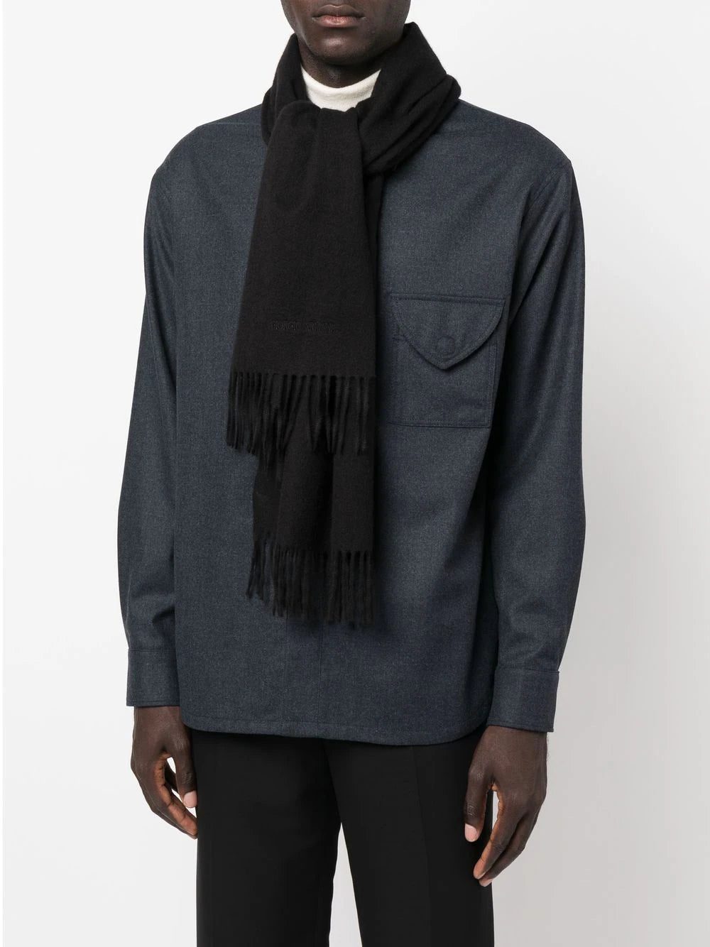 Giorgio Armani felted cashmere scarf - Image 2