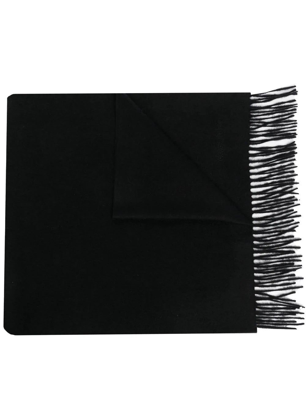 Giorgio Armani felted cashmere scarf