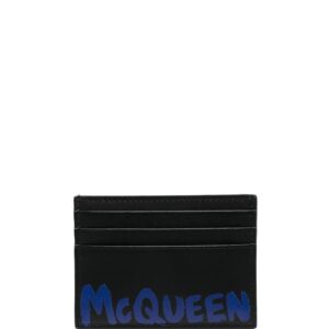 Alexander McQueen logo-print cardholder