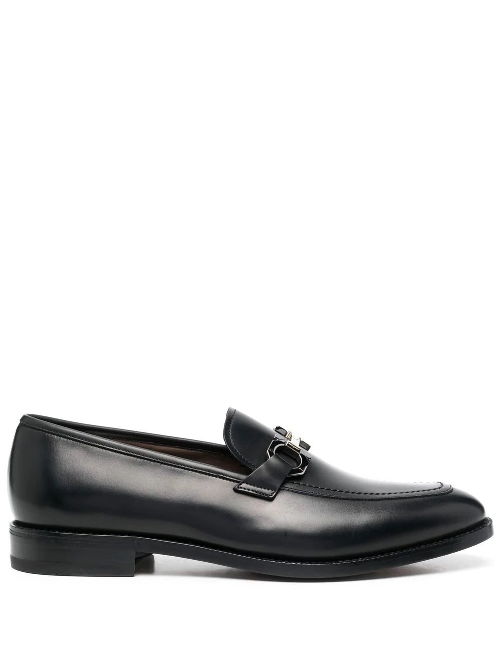 Ferragamo Gancini-buckle detail loafers