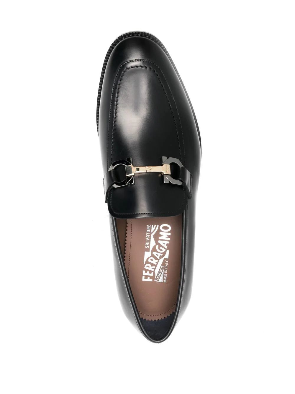 Ferragamo Gancini-buckle detail loafers - Image 4
